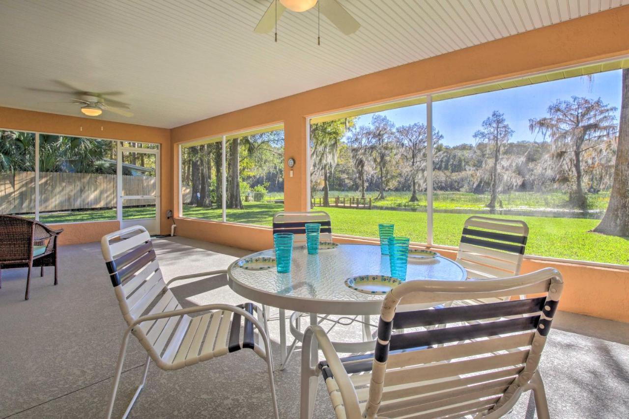 Rainbow River Oasis With Kayaks And Furnished Sunroom! Dunnellon Extérieur photo