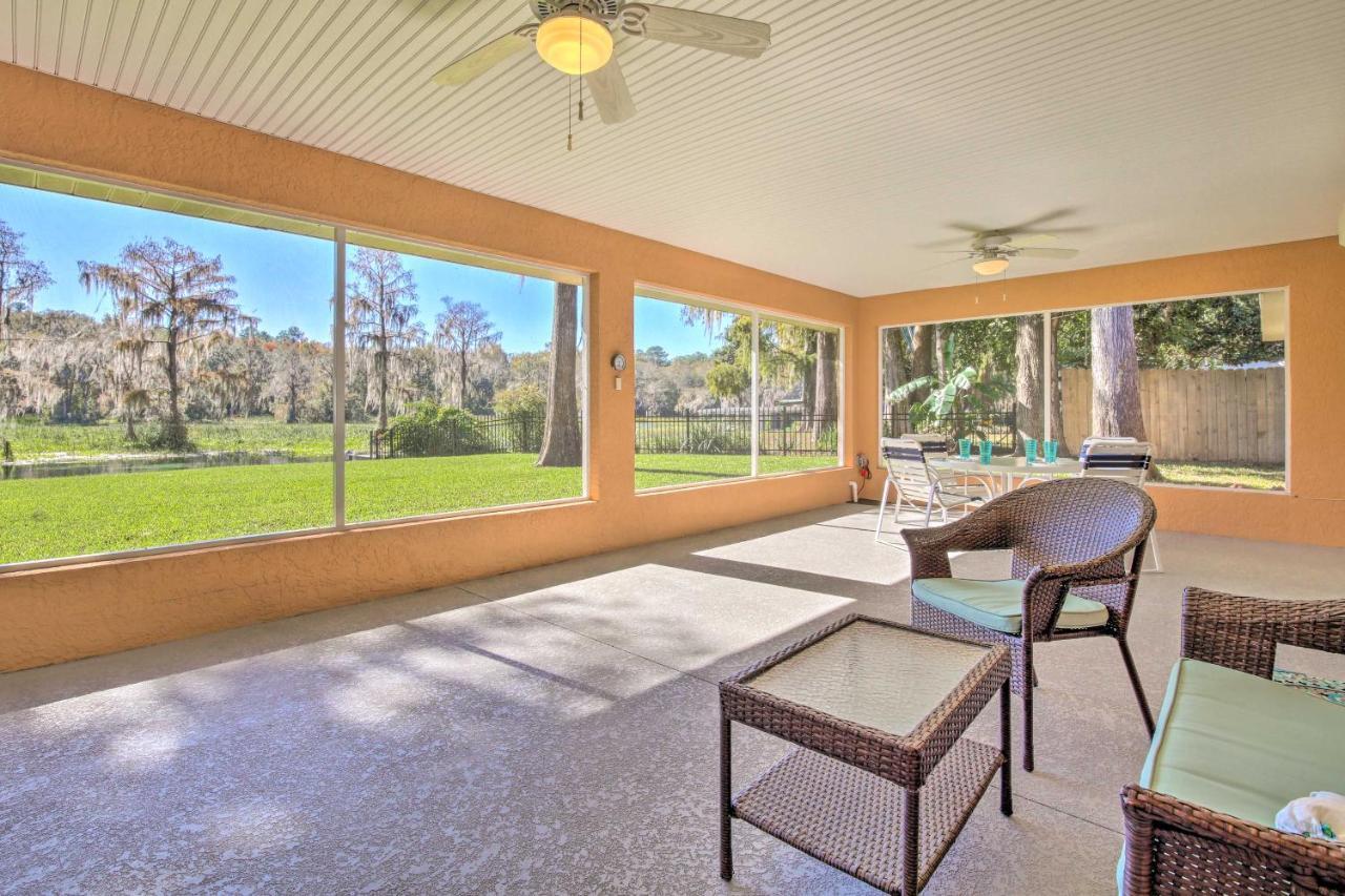 Rainbow River Oasis With Kayaks And Furnished Sunroom! Dunnellon Extérieur photo