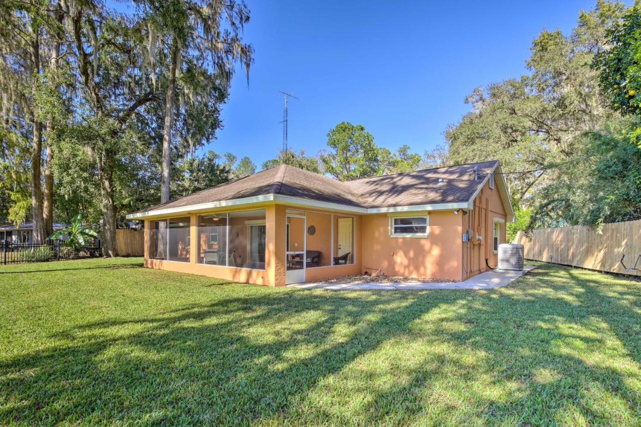 Rainbow River Oasis With Kayaks And Furnished Sunroom! Dunnellon Extérieur photo